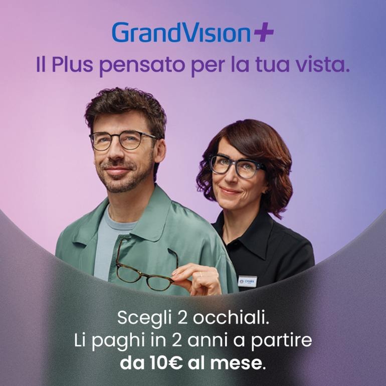 Il plus pensato per la tua vista!